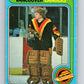 1979-80 O-Pee-Chee #337 Glen Hanlon  RC Rookie Vancouver Canucks  V20195