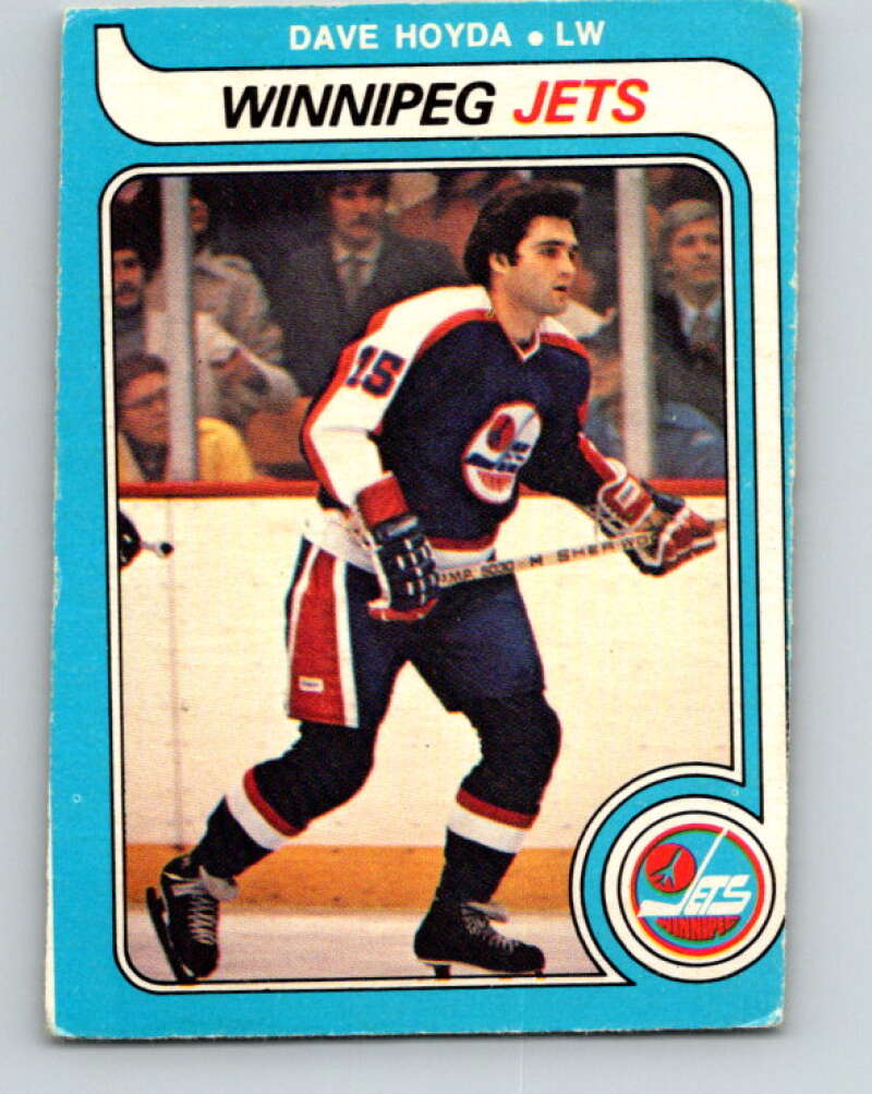 1979-80 O-Pee-Chee #338 Dave Hoyda  RC Rookie Winnipeg Jets  V20200