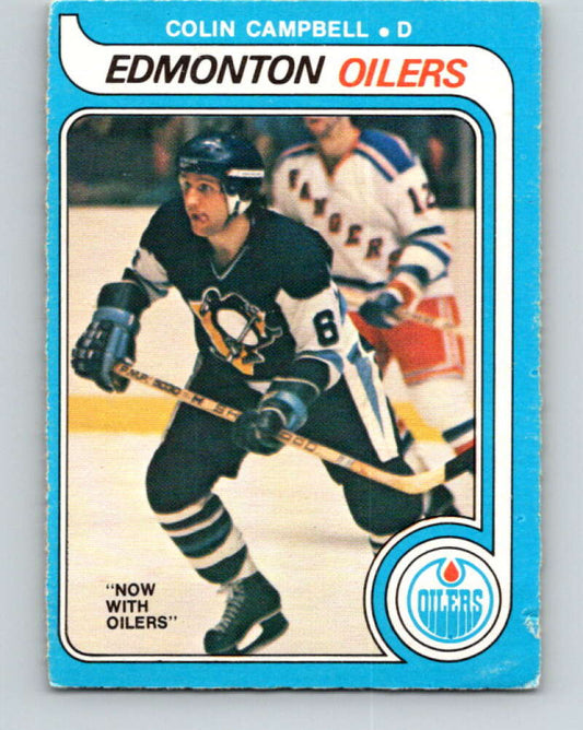 1979-80 O-Pee-Chee #339 Colin Campbell  Edmonton Oilers  V20203