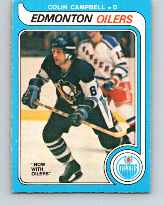 1979-80 O-Pee-Chee #339 Colin Campbell  Edmonton Oilers  V20207