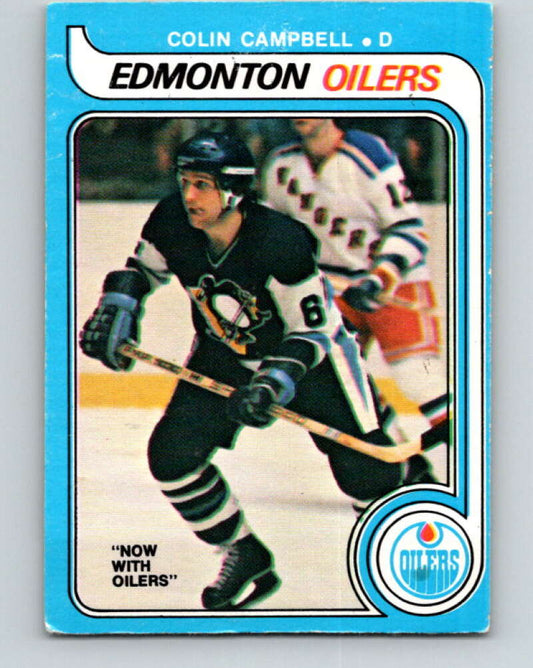 1979-80 O-Pee-Chee #339 Colin Campbell  Edmonton Oilers  V20208