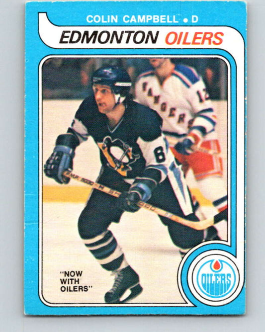 1979-80 O-Pee-Chee #339 Colin Campbell  Edmonton Oilers  V20210