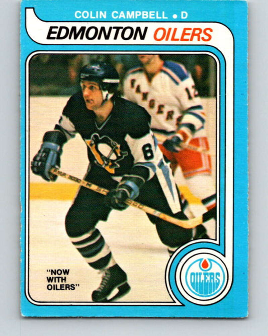 1979-80 O-Pee-Chee #339 Colin Campbell  Edmonton Oilers  V20212