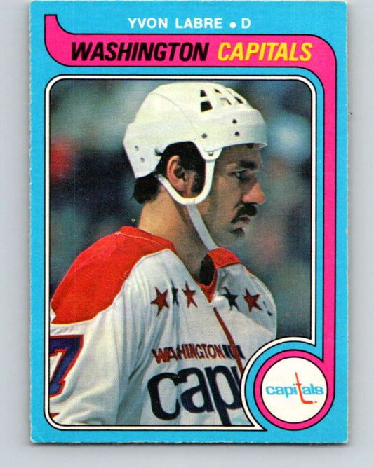 1979-80 O-Pee-Chee #343 Yvon Labre  Washington Capitals  V20254