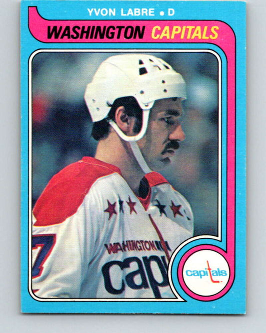 1979-80 O-Pee-Chee #343 Yvon Labre  Washington Capitals  V20260