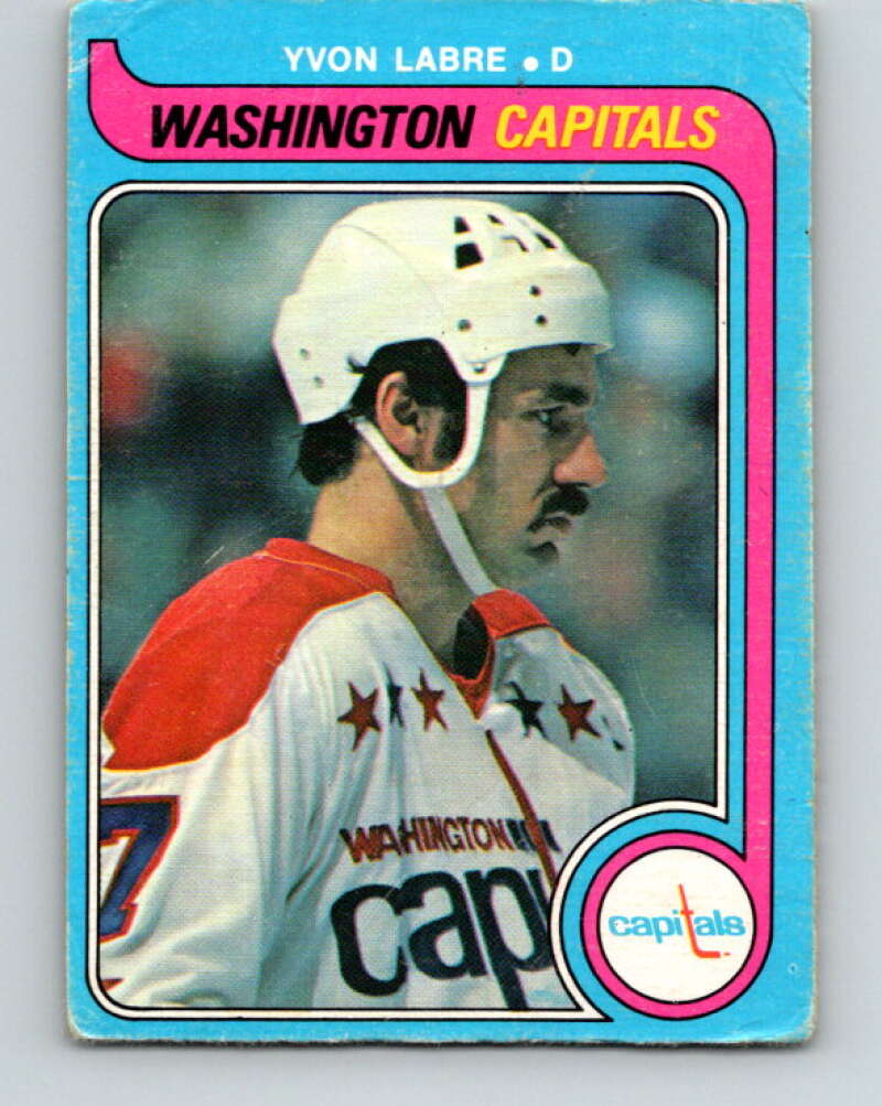 1979-80 O-Pee-Chee #343 Yvon Labre  Washington Capitals  V20261