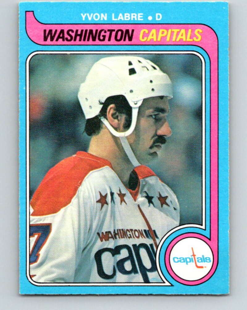 1979-80 O-Pee-Chee #343 Yvon Labre  Washington Capitals  V20262