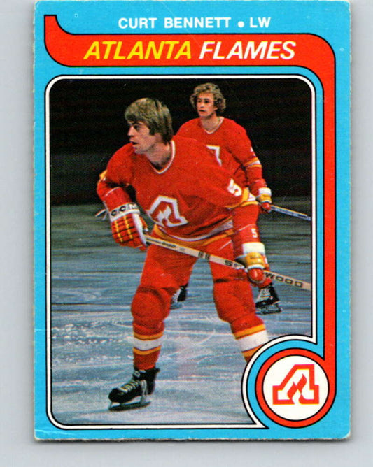 1979-80 O-Pee-Chee #344 Curt Bennett  Atlanta Flames  V20269