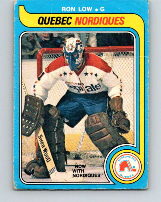 1979-80 O-Pee-Chee #348 Ron Low  Quebec Nordiques  V20301