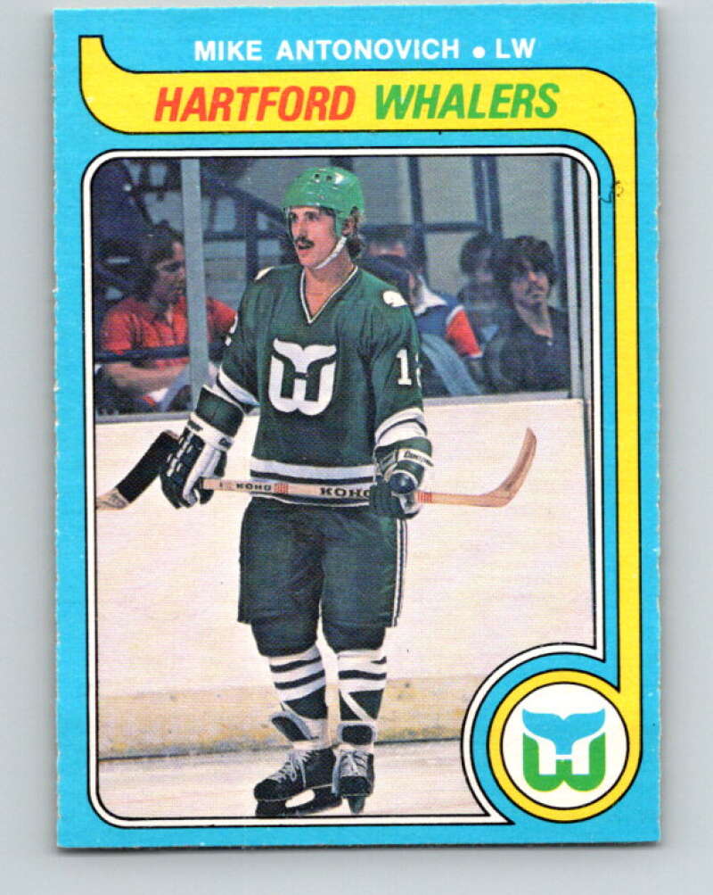 1979-80 O-Pee-Chee #349 Mike Antonovich  Hartford Whalers  V20304