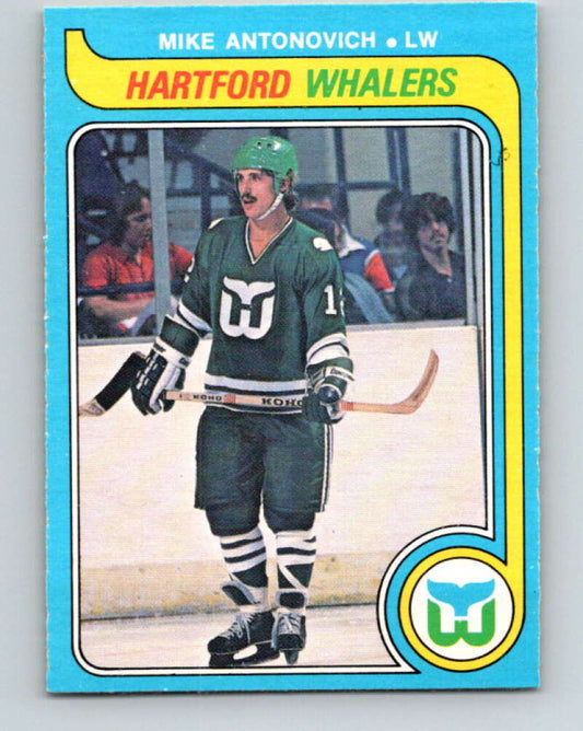 1979-80 O-Pee-Chee #349 Mike Antonovich  Hartford Whalers  V20304