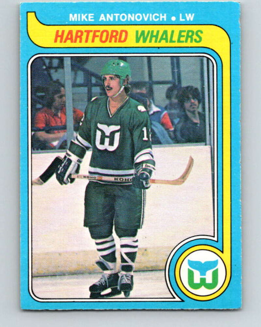 1979-80 O-Pee-Chee #349 Mike Antonovich  Hartford Whalers  V20305