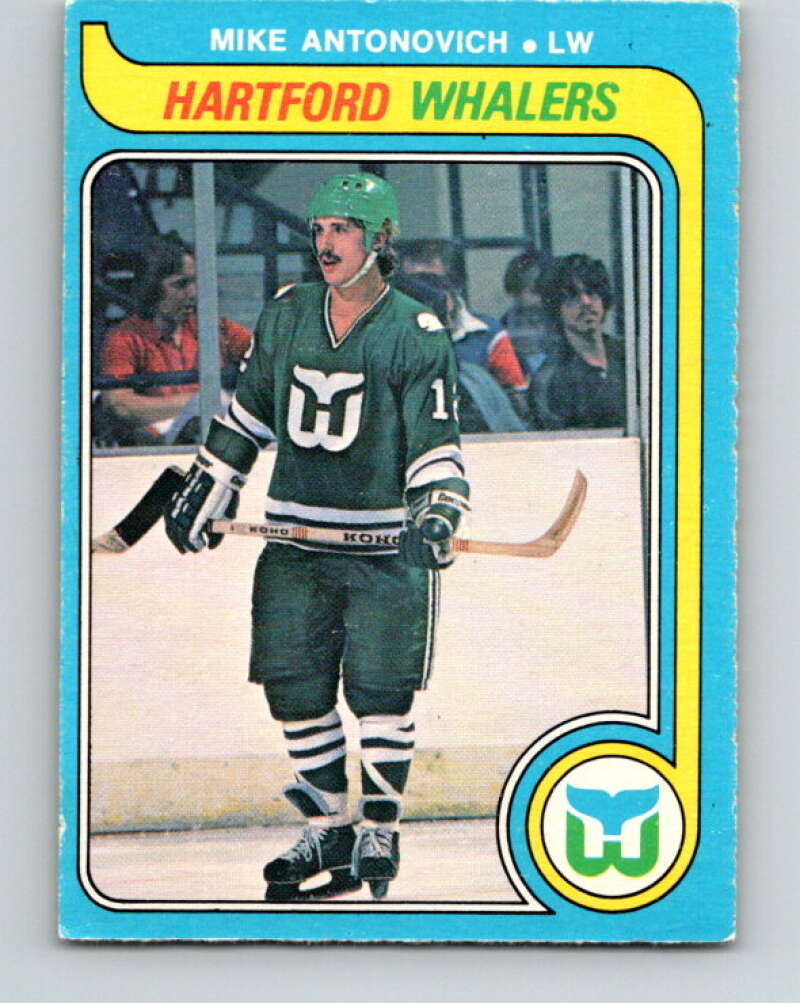 1979-80 O-Pee-Chee #349 Mike Antonovich  Hartford Whalers  V20306