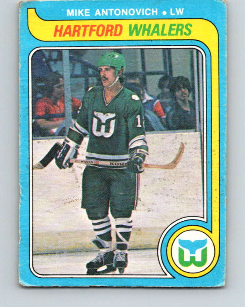 1979-80 O-Pee-Chee #349 Mike Antonovich  Hartford Whalers  V20308