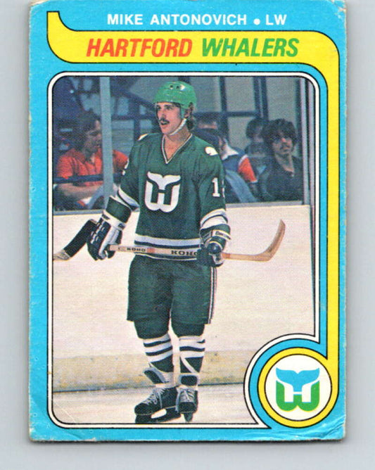 1979-80 O-Pee-Chee #349 Mike Antonovich  Hartford Whalers  V20309
