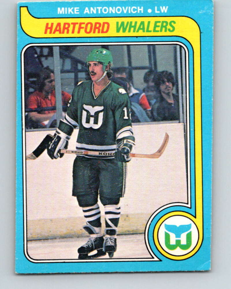 1979-80 O-Pee-Chee #349 Mike Antonovich  Hartford Whalers  V20312