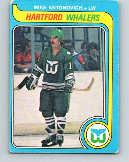 1979-80 O-Pee-Chee #349 Mike Antonovich  Hartford Whalers  V20313
