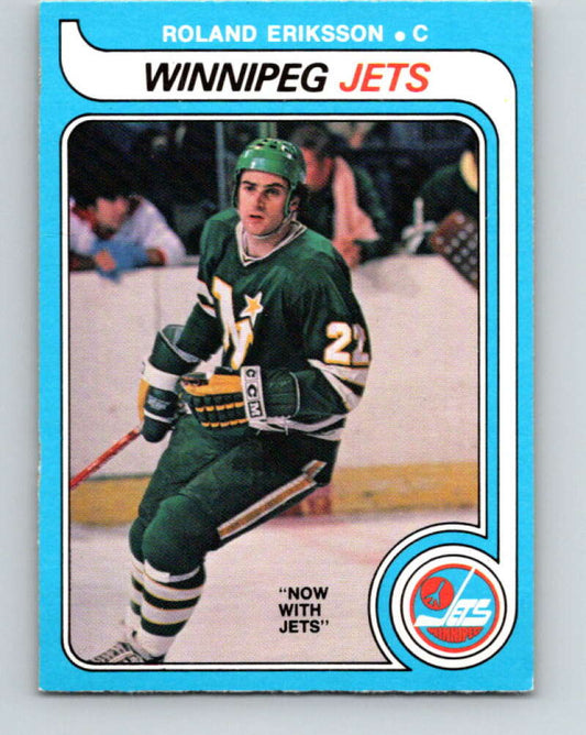 1979-80 O-Pee-Chee #350 Roland Eriksson  Winnipeg Jets  V20314
