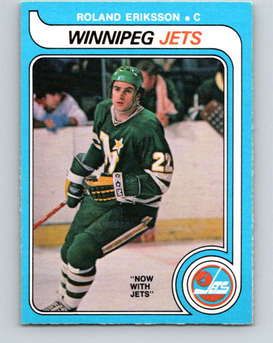 1979-80 O-Pee-Chee #350 Roland Eriksson  Winnipeg Jets  V20315