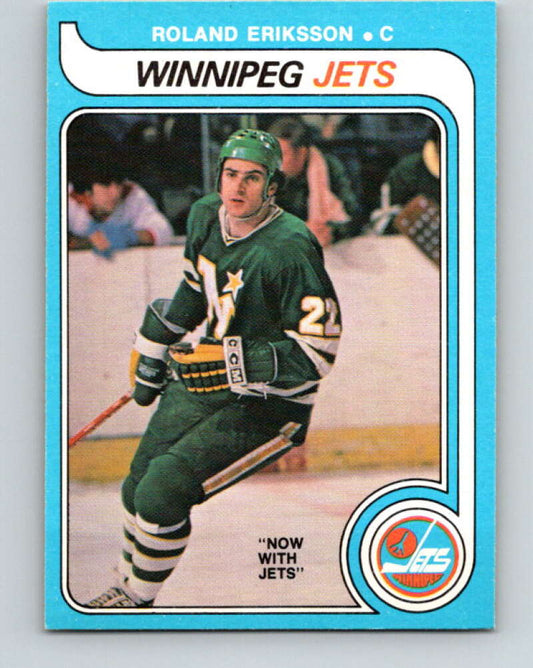 1979-80 O-Pee-Chee #350 Roland Eriksson  Winnipeg Jets  V20321