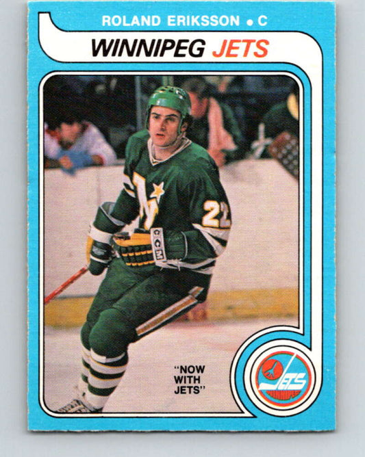 1979-80 O-Pee-Chee #350 Roland Eriksson  Winnipeg Jets  V20322