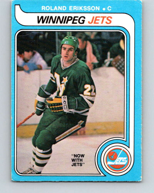 1979-80 O-Pee-Chee #350 Roland Eriksson  Winnipeg Jets  V20324