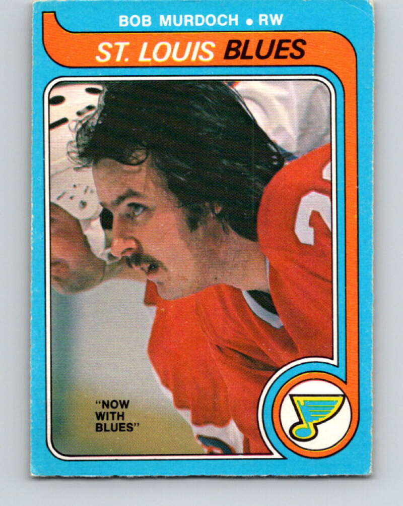 1979-80 O-Pee-Chee #351 Bob Murdoch  St. Louis Blues  V20332