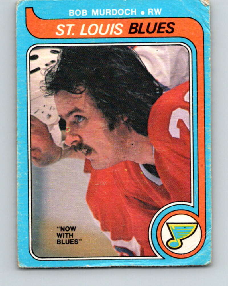 1979-80 O-Pee-Chee #351 Bob Murdoch  St. Louis Blues  V20336