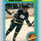 1979-80 O-Pee-Chee #353 Brad Gassoff  Vancouver Canucks  V20349