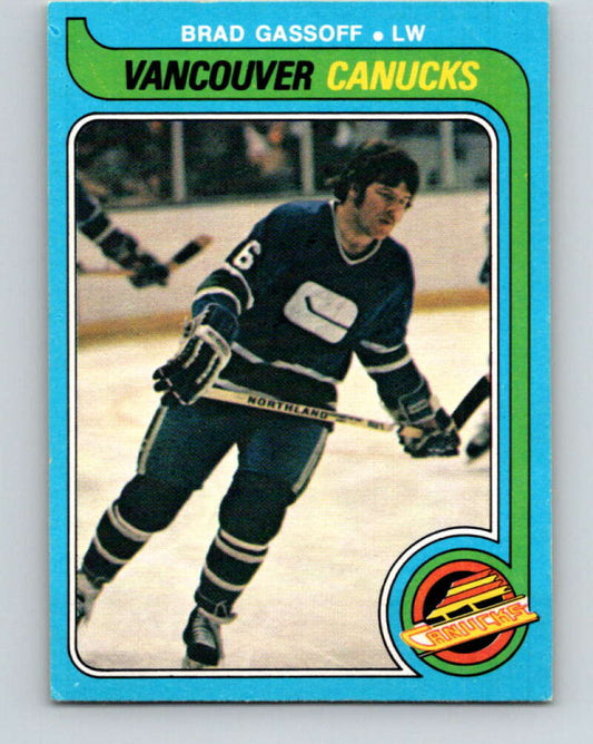 1979-80 O-Pee-Chee #353 Brad Gassoff  Vancouver Canucks  V20349