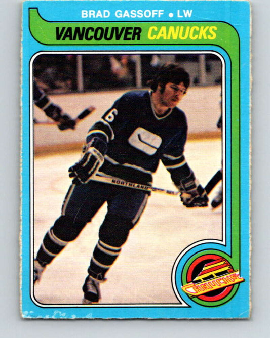 1979-80 O-Pee-Chee #353 Brad Gassoff  Vancouver Canucks  V20355