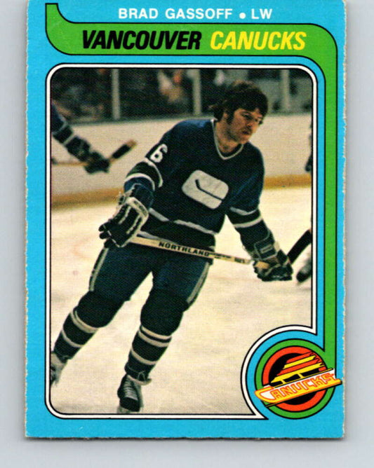 1979-80 O-Pee-Chee #353 Brad Gassoff  Vancouver Canucks  V20356