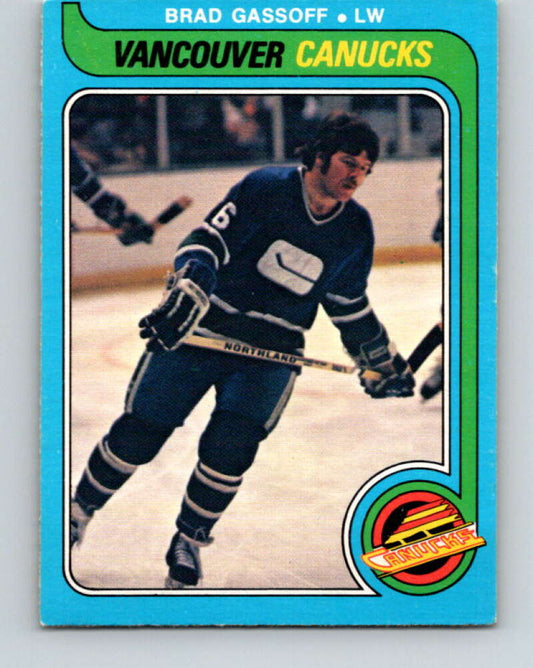 1979-80 O-Pee-Chee #353 Brad Gassoff  Vancouver Canucks  V20357