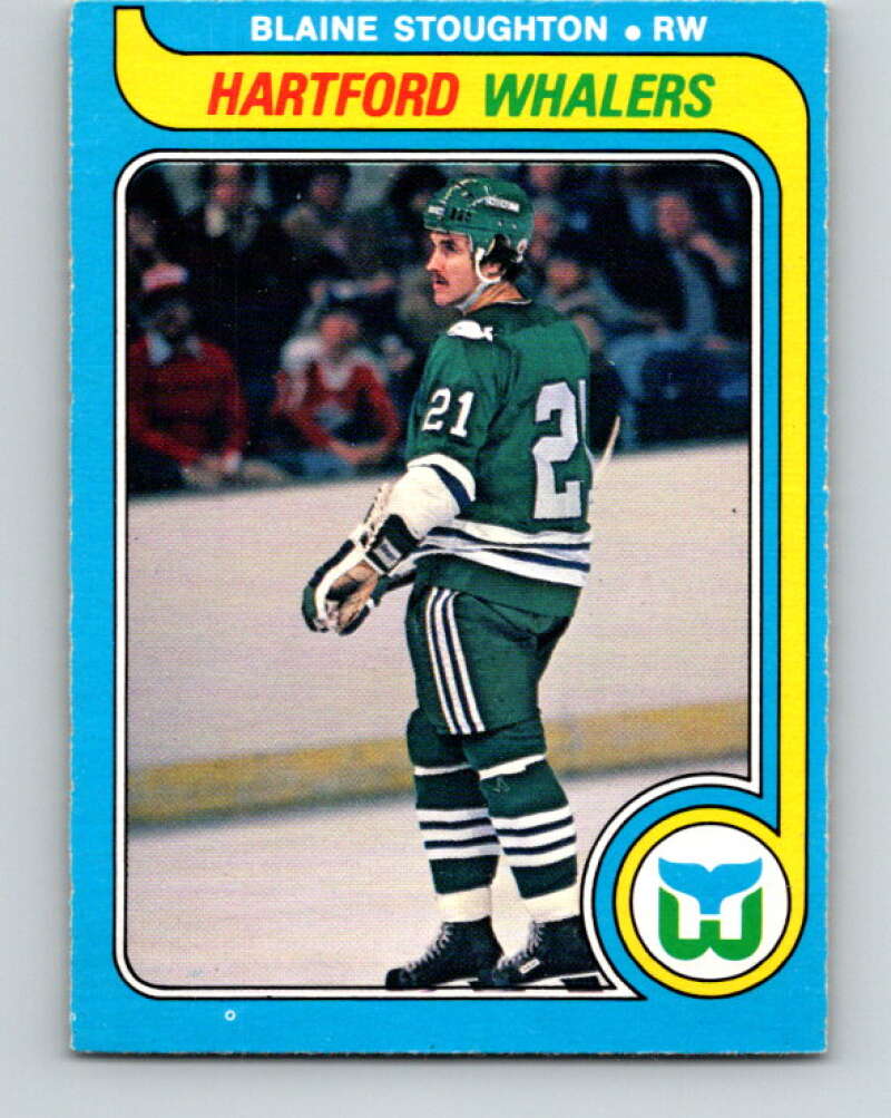 1979-80 O-Pee-Chee #356 Blaine Stoughton  Hartford Whalers  V20377