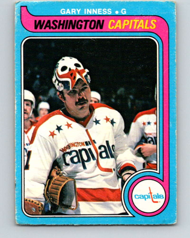 1979-80 O-Pee-Chee #358 Gary Inness  Washington Capitals  V20391