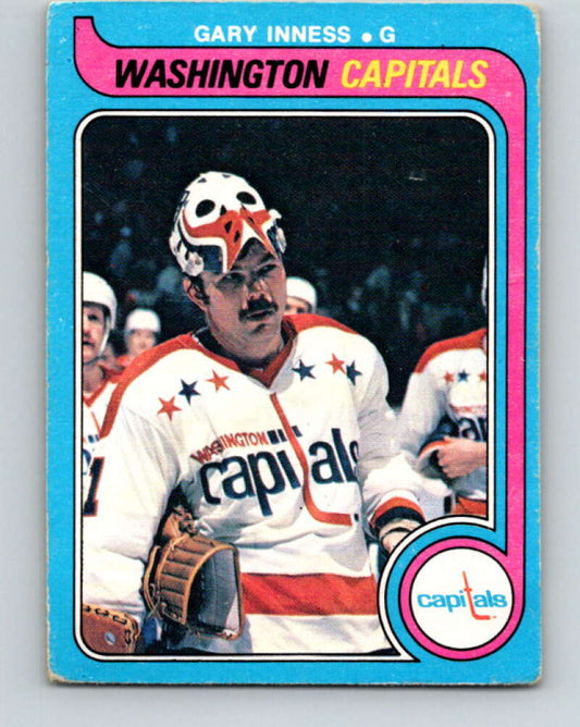 1979-80 O-Pee-Chee #358 Gary Inness  Washington Capitals  V20392