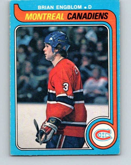 1979-80 O-Pee-Chee #361 Brian Engblom  RC Rookie Montreal Canadiens  V20411