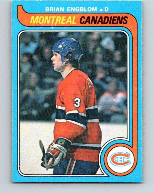 1979-80 O-Pee-Chee #361 Brian Engblom  RC Rookie Montreal Canadiens  V20412