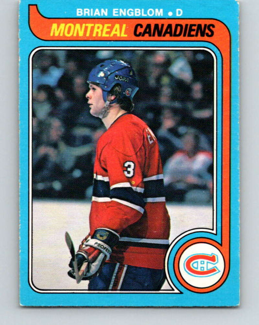 1979-80 O-Pee-Chee #361 Brian Engblom  RC Rookie Montreal Canadiens  V20413
