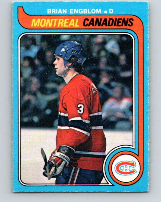 1979-80 O-Pee-Chee #361 Brian Engblom  RC Rookie Montreal Canadiens  V20414