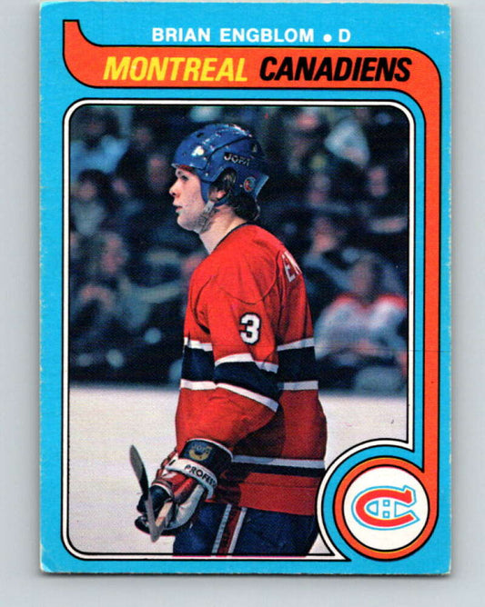 1979-80 O-Pee-Chee #361 Brian Engblom  RC Rookie Montreal Canadiens  V20415