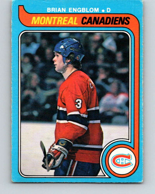 1979-80 O-Pee-Chee #361 Brian Engblom  RC Rookie Montreal Canadiens  V20417