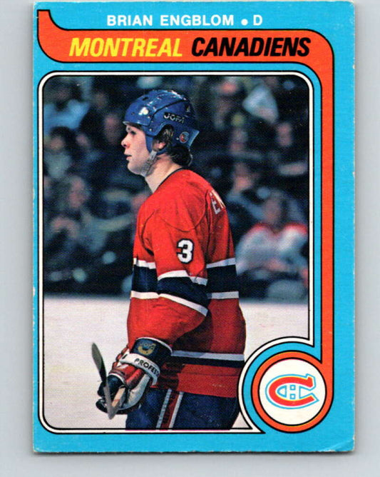 1979-80 O-Pee-Chee #361 Brian Engblom  RC Rookie Montreal Canadiens  V20418