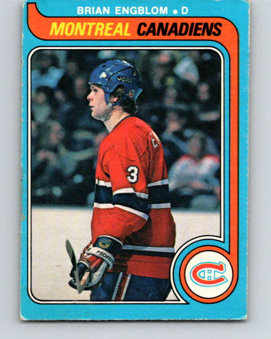 1979-80 O-Pee-Chee #361 Brian Engblom  RC Rookie Montreal Canadiens  V20419