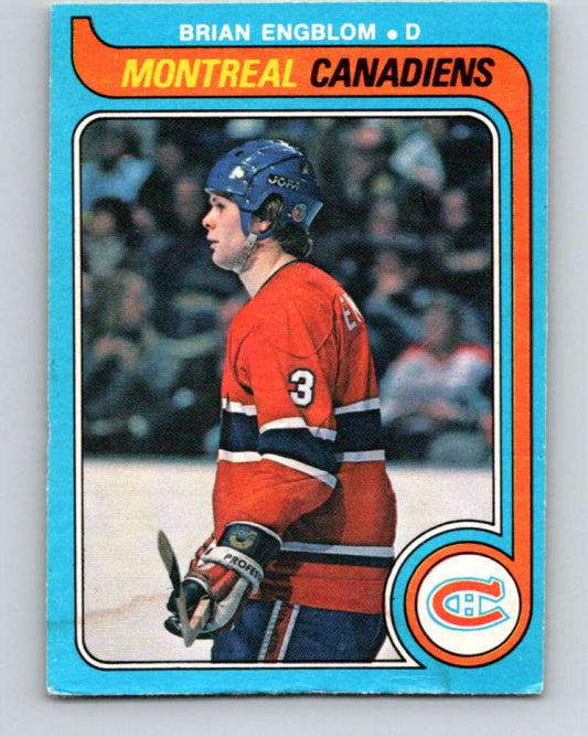 1979-80 O-Pee-Chee #361 Brian Engblom  RC Rookie Montreal Canadiens  V20420