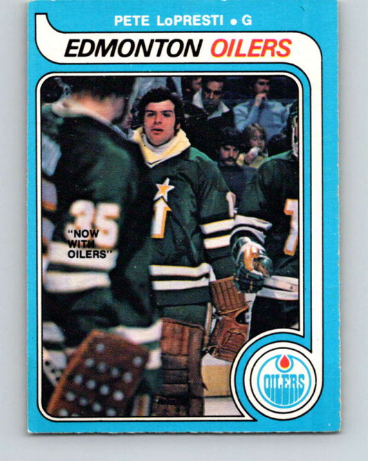 1979-80 O-Pee-Chee #364 Pete LoPresti  Edmonton Oilers  V20451