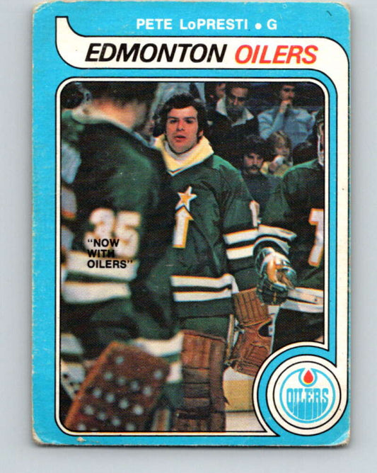 1979-80 O-Pee-Chee #364 Pete LoPresti  Edmonton Oilers  V20458