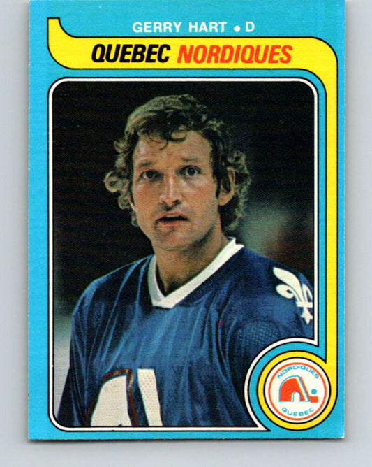 1979-80 O-Pee-Chee #365 Gerry Hart  Quebec Nordiques  V20465