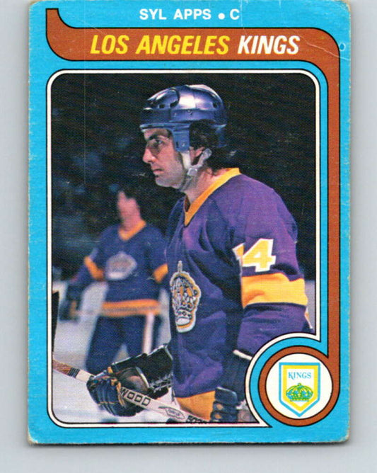 1979-80 O-Pee-Chee #366 Syl Apps Jr.  Los Angeles Kings  V20471