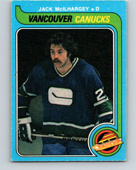 1979-80 O-Pee-Chee #367 Jack McIlhargey  Vancouver Canucks  V20476
